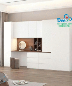 Tủ quần áo kết hợp bàn trang điểm