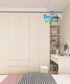 Tủ quần áo kết hợp bàn trang điểm