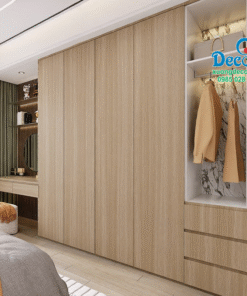 Tủ quần áo kết hợp bàn trang điểm