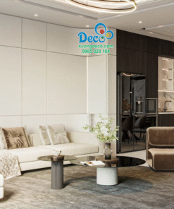 Sofa chữ L với gam màu tinh tế