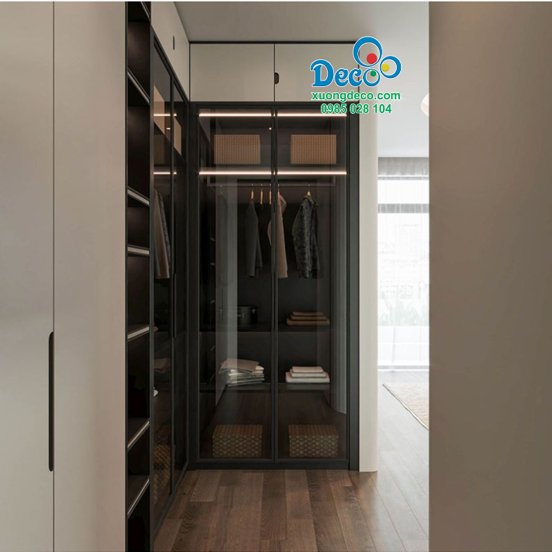 Kết hợp hệ tủ cánh kính