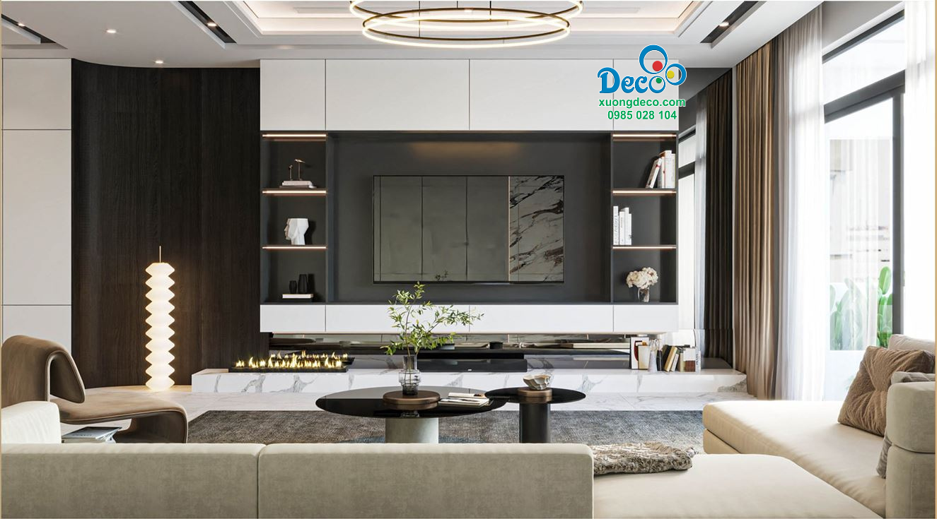 Thiết kế phòng khách hiện đại