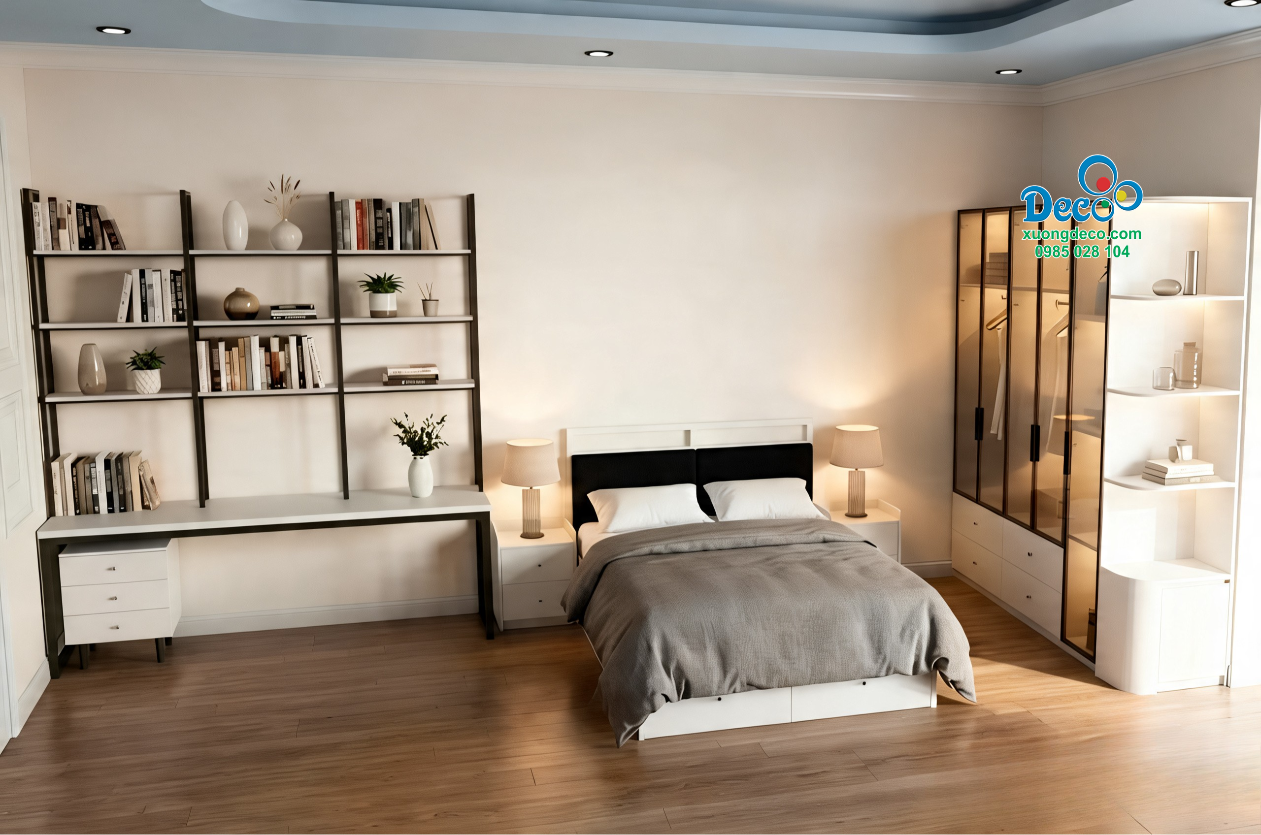 Combo nội thất phòng ngủ Deco CBP68
