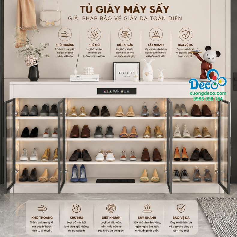 Tủ giày thông minh Deco