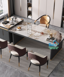 Bàn họp kết hợp bàn trà cao cấp