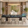 Bàn họp kết hợp bàn trà cao cấp Deco BHBT04