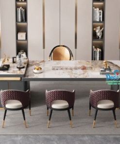 Bàn họp kết hợp bàn trà cao cấp Deco BHBT07