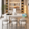 Bàn họp kết hợp bàn trà cao cấp Deco BHBT08