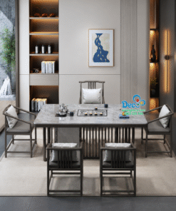 Bàn họp kết hợp bàn trà cao cấp Deco BHBT18