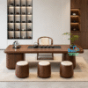 Bàn họp kết hợp bàn trà cao cấp Deco BHBT21