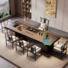 Bàn họp kết hợp bàn trà cao cấp Deco BHBT28