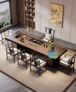 Bàn họp kết hợp bàn trà cao cấp Deco BHBT28