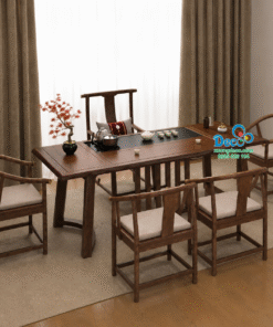 Bàn họp kết hợp bàn trà cao cấp cho lãnh đạo