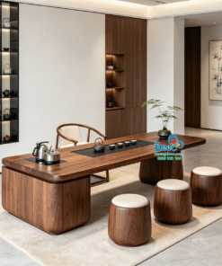 Bàn họp kết hợp bàn trà cao cấp dành cho lãnh đạo