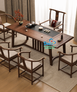 Bàn họp kết hợp bàn trà cao cấp dành cho sếp