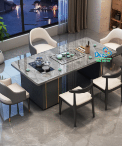 Bàn họp kết hợp bàn trà cao cấp lãnh đạo