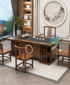 Bàn họp kết hợp bàn trà đẳng cấp cho lãnh đạo