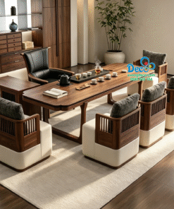 Bàn họp kết hợp bàn trà dành cho các sếp