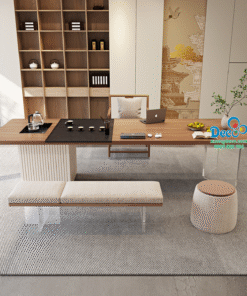 Bàn họp kết hợp bàn trà phòng lãnh đạo cao cấp