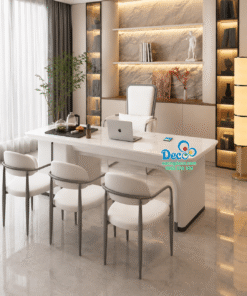 Bàn họp kết hợp bàn trà phòng sếp cao cấp