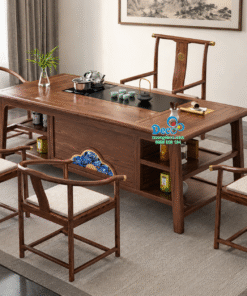Bàn họp kết hợp bàn trà sang trọng cho sếp