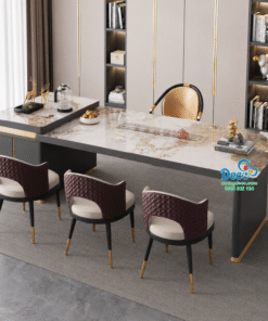 Bàn họp kết hợp bàn trà thiết kế cao cấp