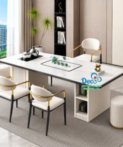 Bàn họp kết hợp bàn trà thiết kế riêng cho sếp