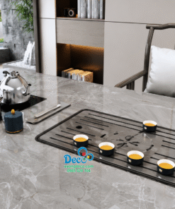 Bàn họp kết hợp bàn trà tích hợp bếp trà