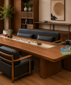 Bàn họp kết hợp bàn trà tiếp khách cao cấp