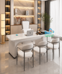 Bàn họp kết hợp bàn trà văn phòng lãnh đạo