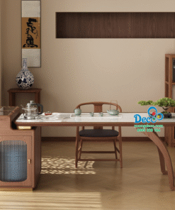 Mẫu bàn họp kết hợp bàn trà cao cấp