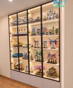 Ảnh thực tế tủ Lego TTB45 sau khi Deco hoàn thiện tại nhà khách