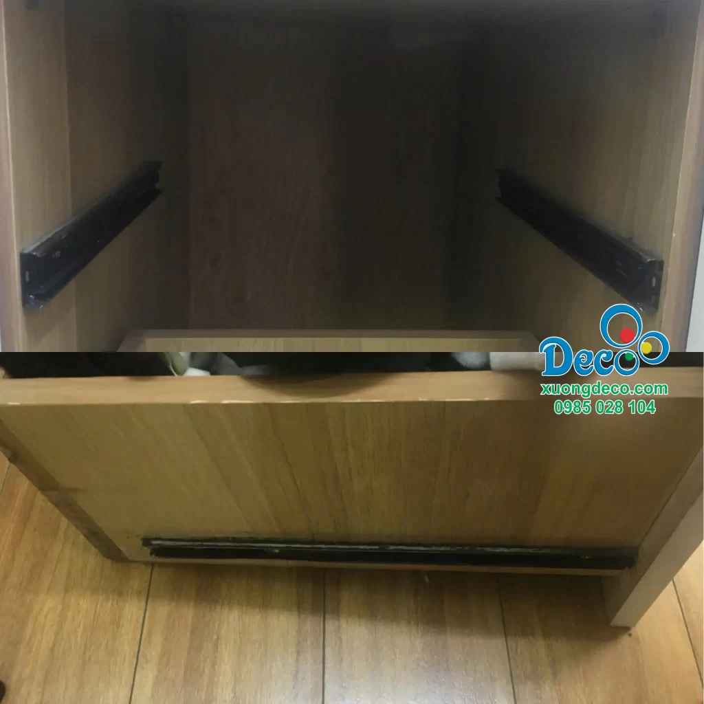 Hiện tượng bản lề tuột khi sử dụng phụ kiện kém chất lượng