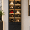 Tủ giày cánh kính DTG173 thiết kế theo yêu cầu tại Deco