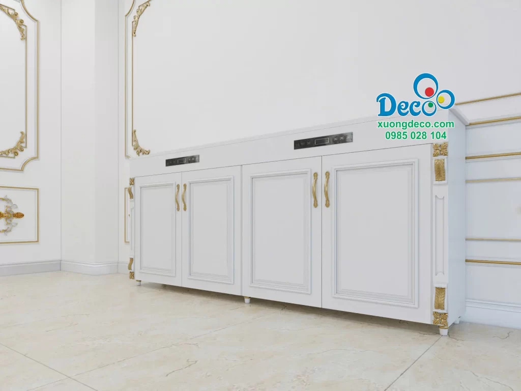Tủ giày cao cấp đồng bộ với nội thất phòng