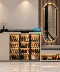 Tủ giày máy sấy cao cấp DMS57 thiết kế theo yêu cầu tại Xưởng Nội Thất Deco