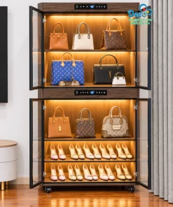 Tủ trưng bày túi luxury TTLX47 cánh kính